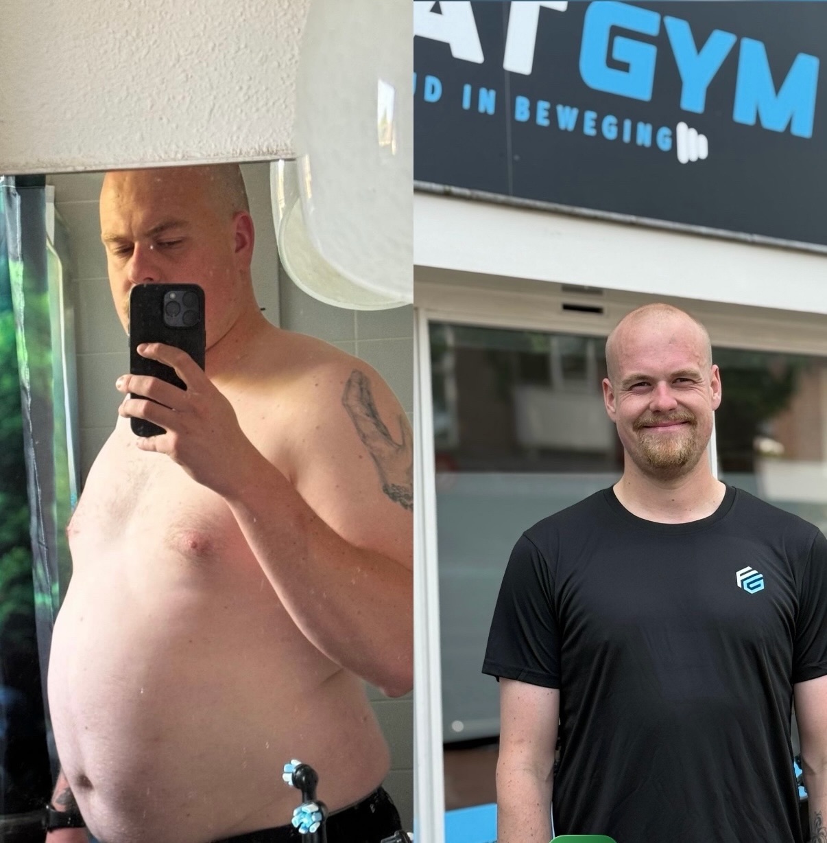 VAN 121KG NAAR 89,4KG💙
Soms begint een transformatie niet met motivatie… maar met twijfel.
Toen Jasper voor het eerst bij ons kwam, was hij huiverig om überhaupt ergens binnen te stappen. De onzekerheid. De vraag of dit wel bij hem paste. De twijfel of hij dit wel kon. Het was er allemaal.
Bij Float geloven wij niet in een standaard aanpak. Wij kijken naar het individu. Naar het verhaal achter de persoon. Want iedereen verdient een aanpak die echt bij hem of haar past.
En wij geloven dat als jij wil veranderen, wij samen een weg vinden die werkt. Op basis van vertrouwen, discipline en keihard werken.
Trainer Chanoah zegt altijd:
“Tegenslagen horen erbij. Hoe jij ermee omgaat en hoe snel je kunt schakelen, bepaalt of/wanneer we onze doelen behalen.”
Jasper is daar het levende bewijs van.
Van 121 kg naar 89,4 kg. Maar de grootste winst zit niet alleen in de kilo’s.
Van ongezonde voeding, veel alcohol en leven zonder echte bewustwording. Van niet lekker in je vel zitten. Van twijfelen aan jezelf…
Naar een geweldige kerel die zich zowel fysiek als mentaal enorm heeft ontwikkeld. Meer zelfvertrouwen. Meer kracht. Meer rust. Meer Jasper.
Wat zijn wij als trainers ongelofelijk trots op jou. Niet alleen om wat je hebt verloren, maar vooral om wat je hebt teruggevonden.
Respect. Discipline. Doorzettingsvermogen.
Jij hebt het gedaan en wij bedanken jou.
Vergeet niet een ❤️ achter te laten voor Jasper.
#FloatGym #fy #strength